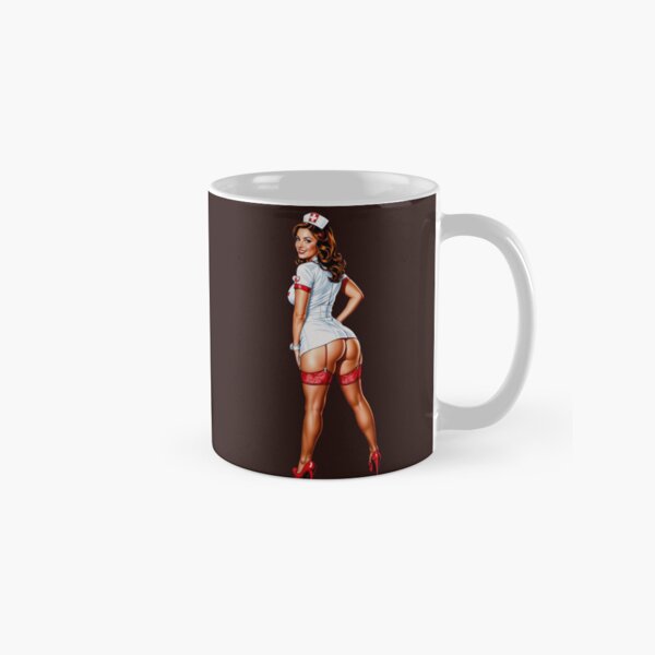 Item preview, Sexy pinup nurse designed and sold by HolaJosephina.