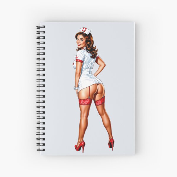 Item preview, Sexy pinup nurse designed and sold by HolaJosephina.