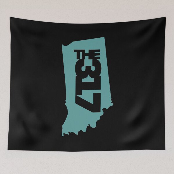 Item preview, Indiana The 317 Area Code designed and sold by LibStix.