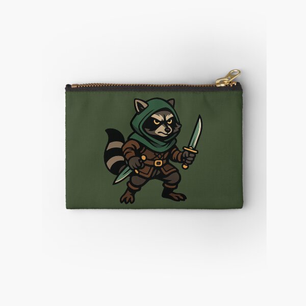 Item preview, Raccoon Rogue – Retro RPG Stealth Animal Character designed and sold by TenkaTees.