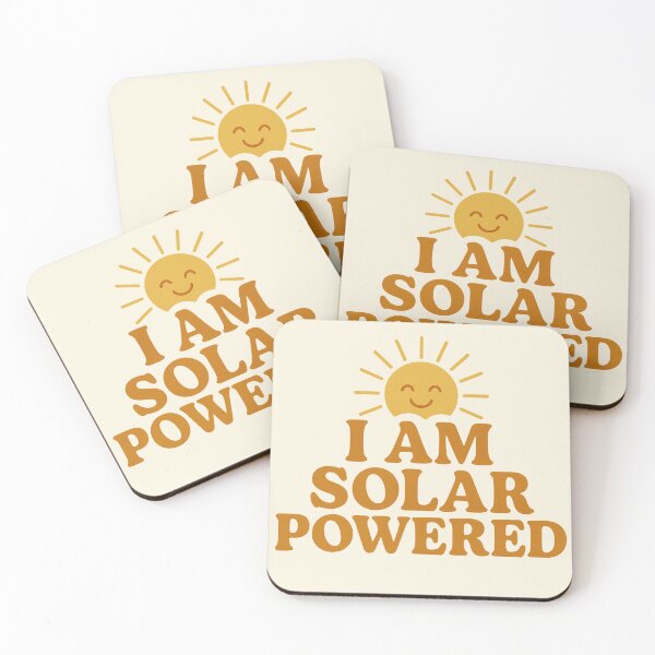 Item preview,  Am Solar Powered - Bold Retro Sun Rays Summer Vibes T-Shirt designed and sold by TenkaTees.