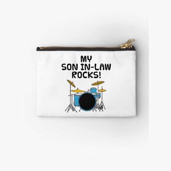 Item preview, My Son In-Law Rocks, Drummer Musician Funny designed and sold by doodlerob.