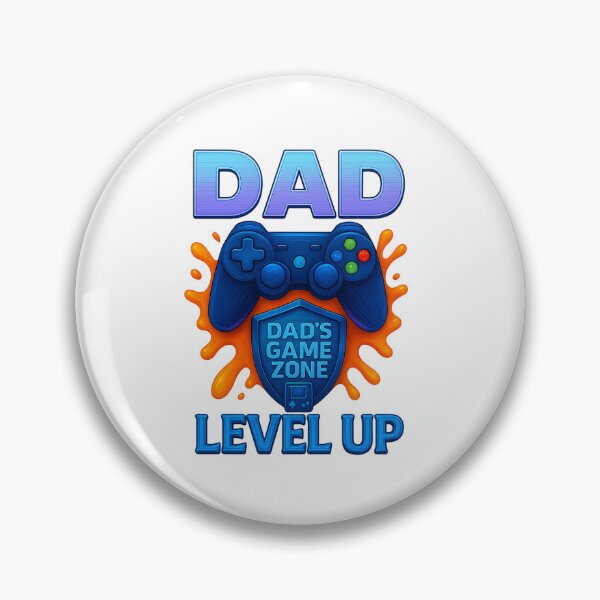 Item preview, Dad's Game Zone - Level Up Edition designed and sold by LevelUpDark.