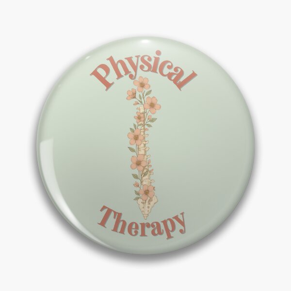 Item preview, Floral Physical Therapy Spine designed and sold by TenkaTees.