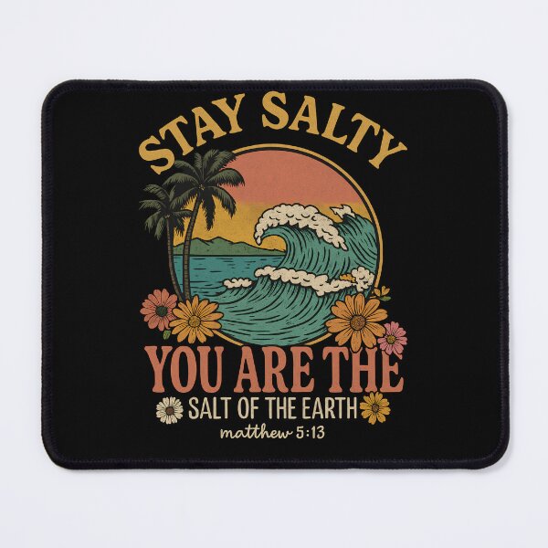 Item preview, Stay Salty – Christian Beach Design Inspired by Bible Verse (Matthew 5:13) designed and sold by svarupa.