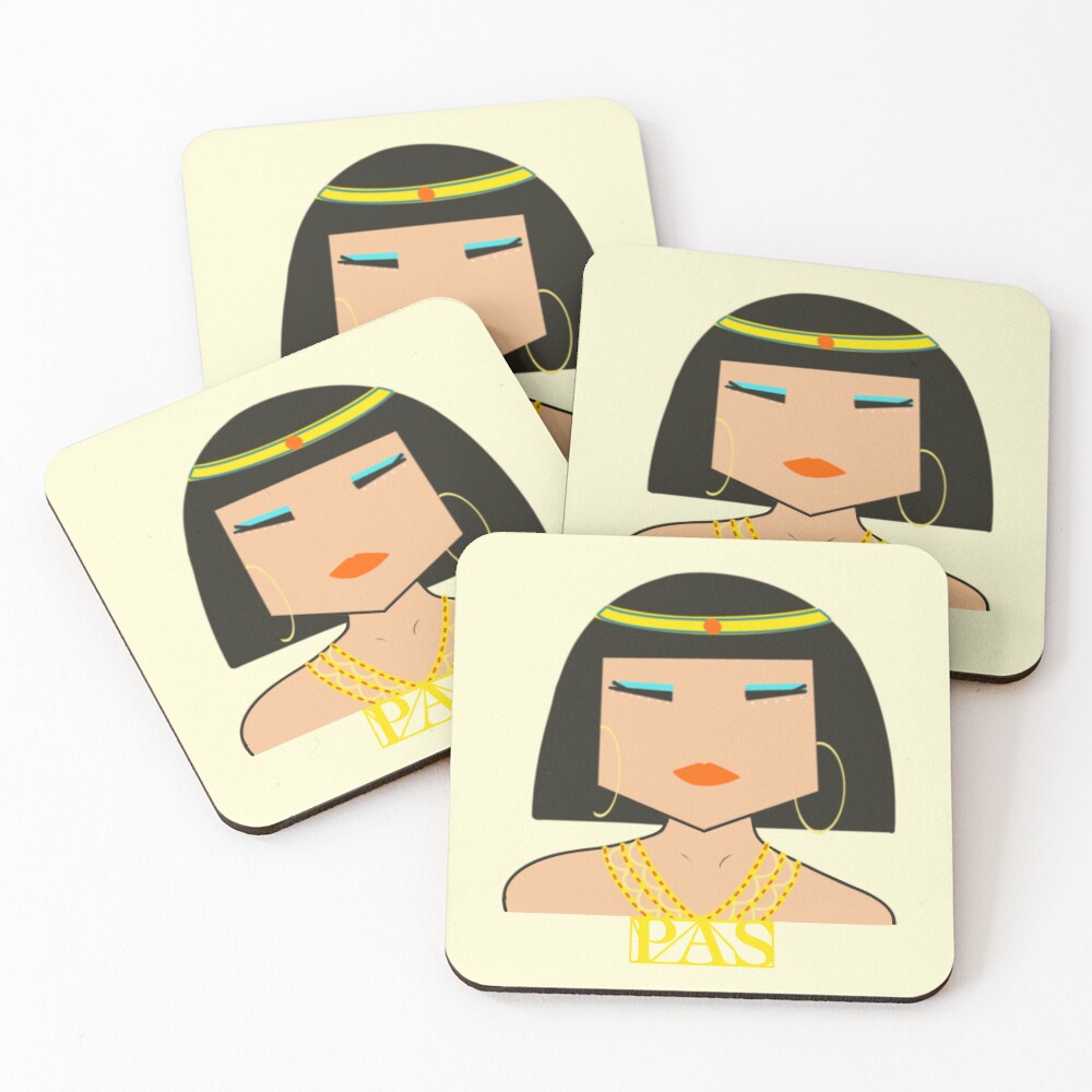 Item preview, Coasters (Set of 4) designed and sold by ROCIODRAMATICA.