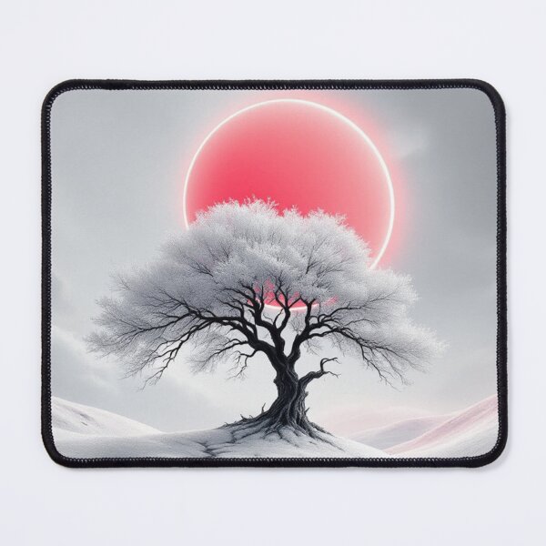 Item preview, Lone Tree Under a Red Sun designed and sold by Ambient Flow.