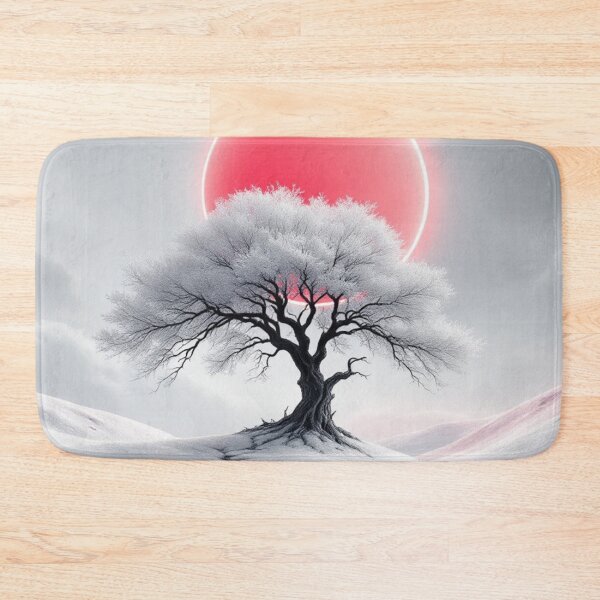 Item preview, Lone Tree Under a Red Sun designed and sold by Ambient Flow.