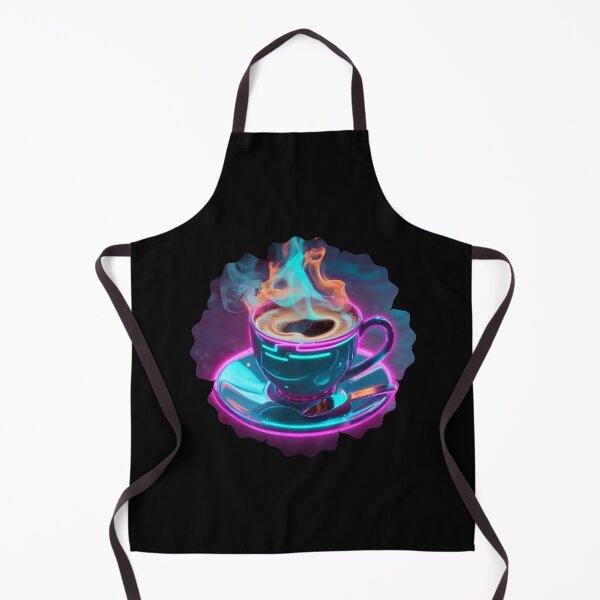 Item preview, Neon Cyber Coffee | Futuristic Cup Design designed and sold by FASA's ART.