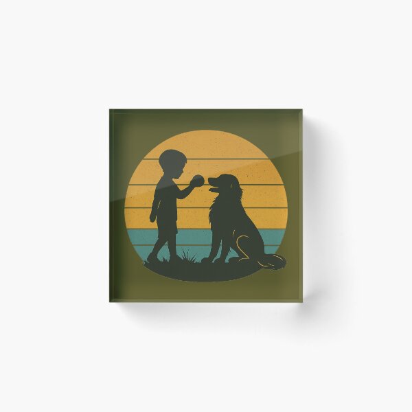 Item preview, Golden Adventure – Playtime with Retriever designed and sold by ForestPainter.