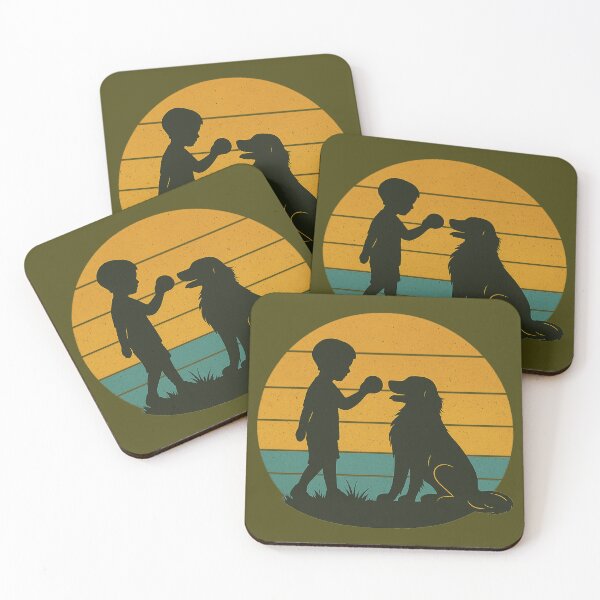 Item preview, Golden Adventure – Playtime with Retriever designed and sold by ForestPainter.