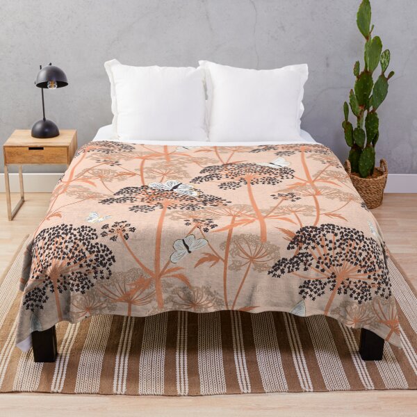 Item preview, Queen Annes lace - peach designed and sold by Flyingwall.