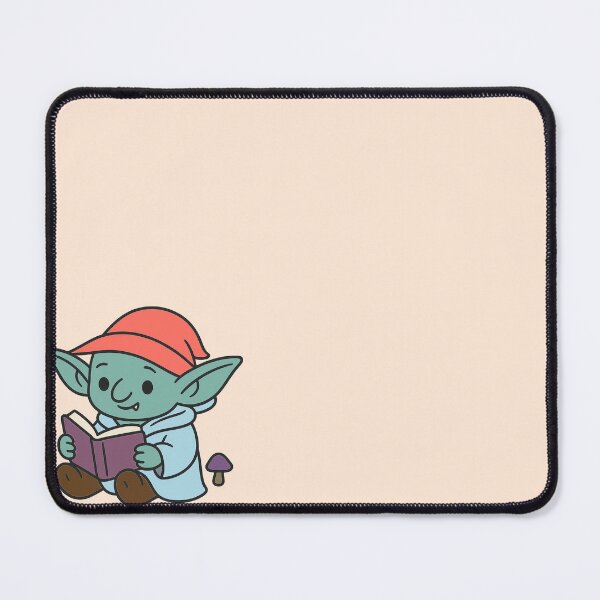 Item preview, Goblin Bookworm designed and sold by Moss & Mischief.
