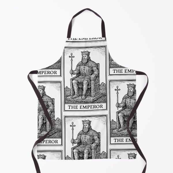 Item preview, The Emperor – Black Ink Tarot Card designed and sold by InkStation24.