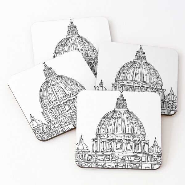 Item preview, St Peters Dome Basilica in Rome designed and sold by OneLineWithin.