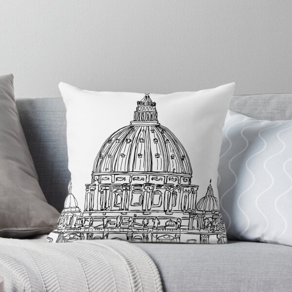 Item preview, St Peters Dome Basilica in Rome designed and sold by OneLineWithin.