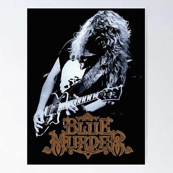 Item preview, Blue Murder Legends of Hard Rock! designed and sold by HolyRockArt.