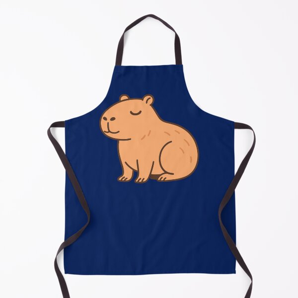Item preview, Cute drawn capybara designed and sold by EchoOfSilence.