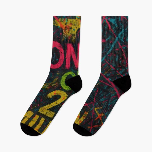 Item preview, One of 21 Million – Neon Bitcoin Graffiti designed and sold by oneof21million.