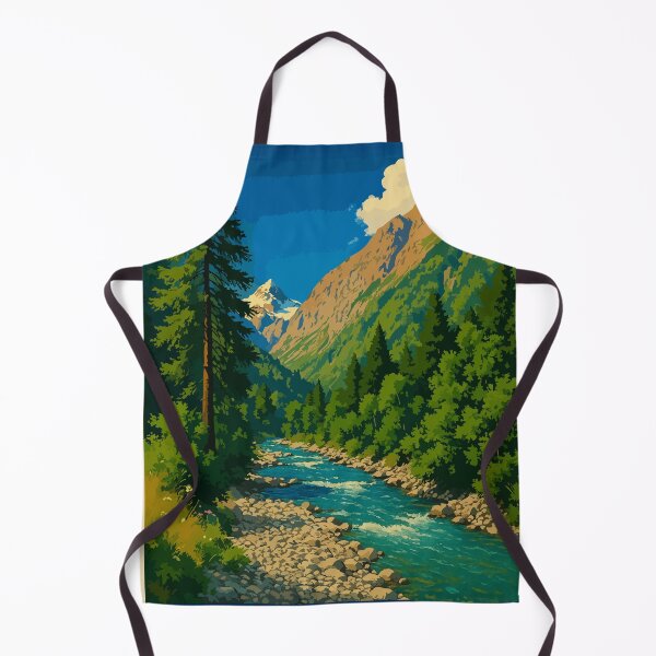 Item preview, Torrent de la Pierre – Vintage Tour des Écrins Poster | Alpine Nature Poster designed and sold by Atelier Brume.