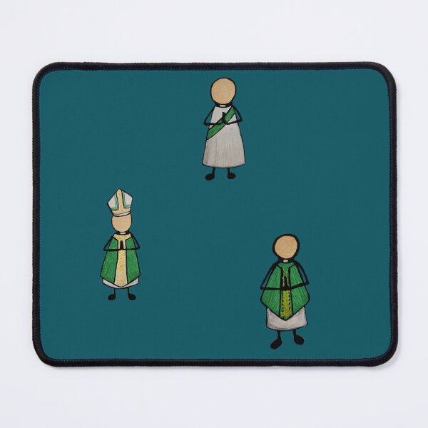 Item preview, Clergy - Teal designed and sold by Snowroseblossom.
