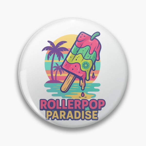 Item preview, Rollerpop Paradise – Retro Fruit Skate Tee | Summer Vibes Aesthetic designed and sold by Laugh & Rewind .