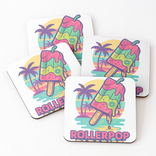 Item preview, Rollerpop Paradise – Retro Fruit Skate Tee | Summer Vibes Aesthetic designed and sold by Laugh & Rewind .