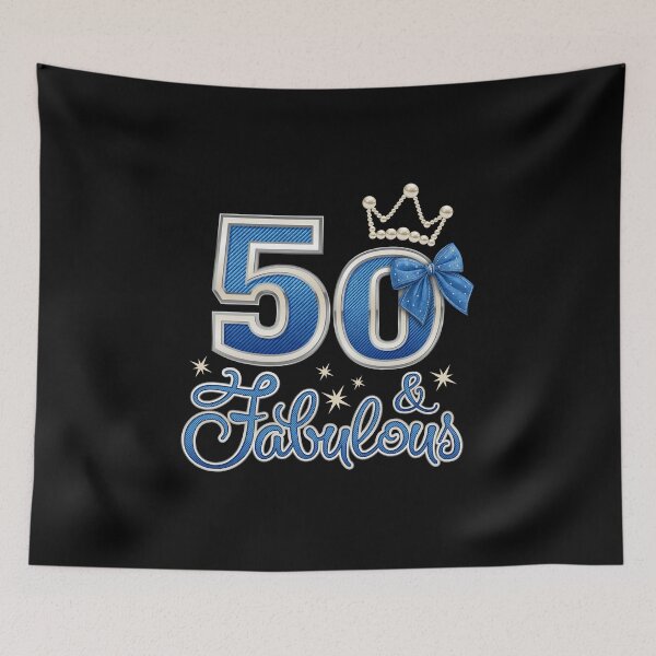 Item preview, 50th Birthday. 50 & Fabulous women’s designed and sold by iclipart.