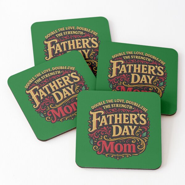 Item preview, Double the Love, Double the Strength – Father’s Day Gift for Strong Moms designed and sold by Sepinik.