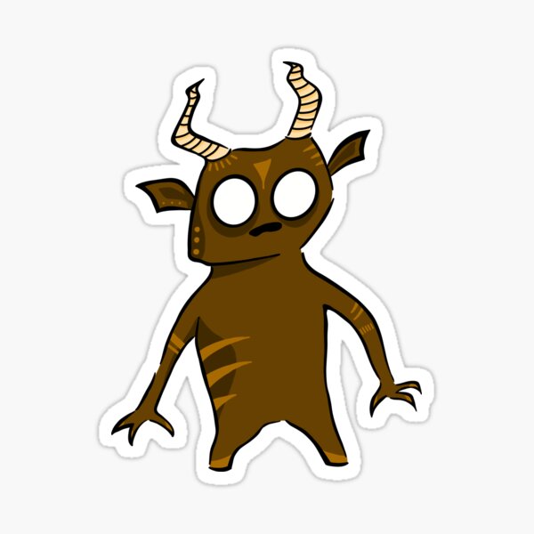 Item preview, Horned Goblin designed and sold by GabiDoodles.