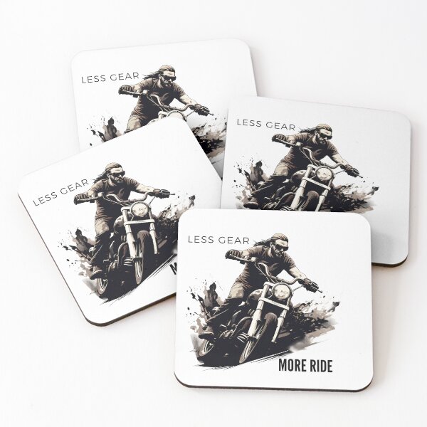 Item preview, Less Gear, More Ride designed and sold by jzysset.
