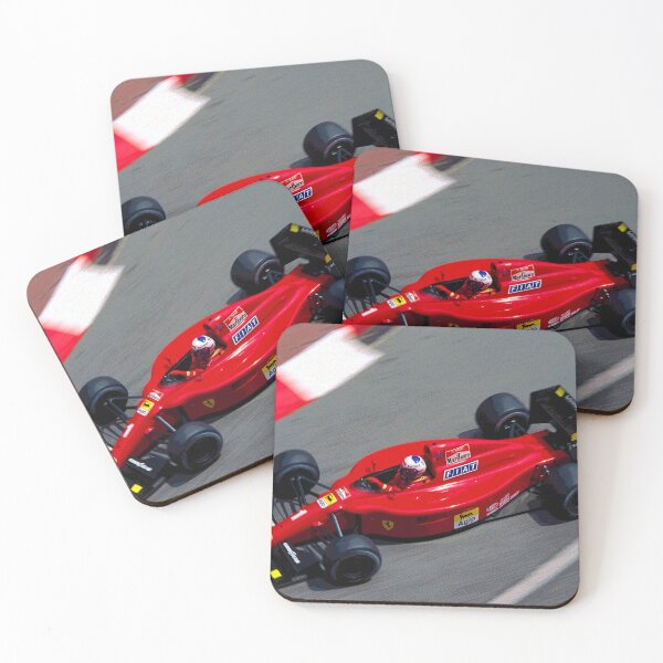 Item preview, Alain Prost racing his 1990 641 F1 car abstract designed and sold by Rodissimus1984.