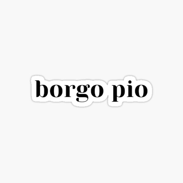 Item preview, borgo pio designed and sold by Wandering Rome Co..