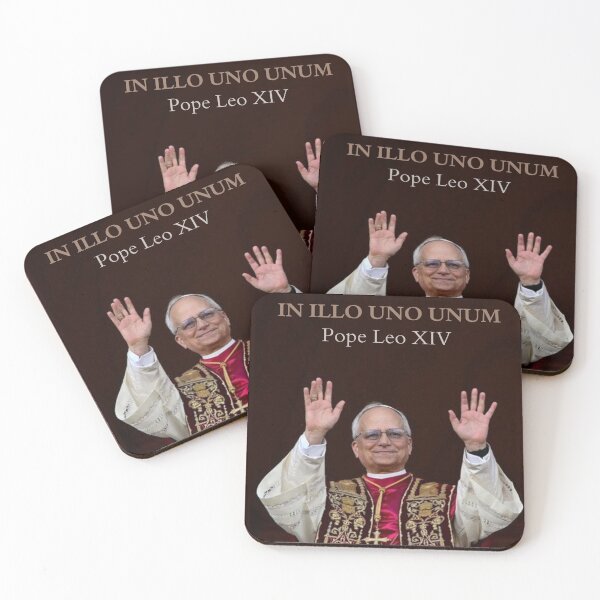 Item preview,  In Illo uno unum - Pope Leo XIV designed and sold by KarolinaPaz.