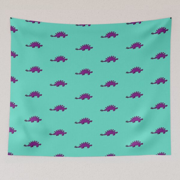 Item preview, Stegosaurus Sponge - Aqua designed and sold by Snowroseblossom.