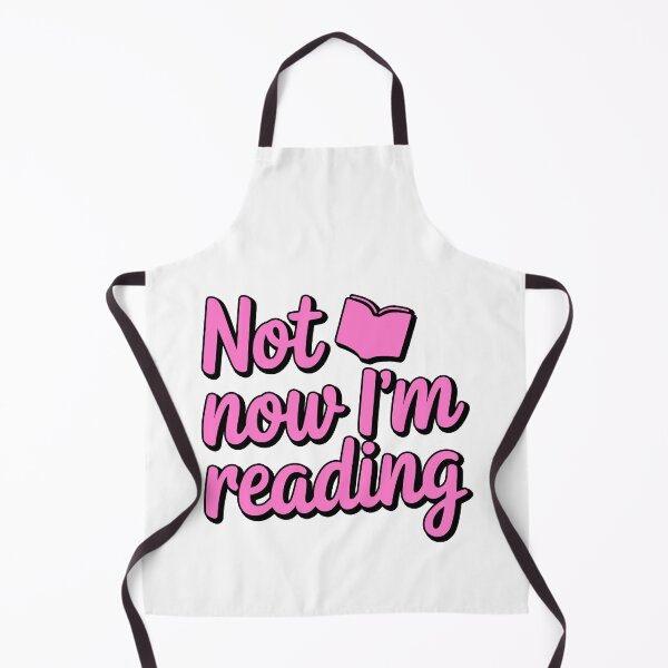Item preview, Not Now I'm Reading! Pink Book Lover designed and sold by PMCreative.