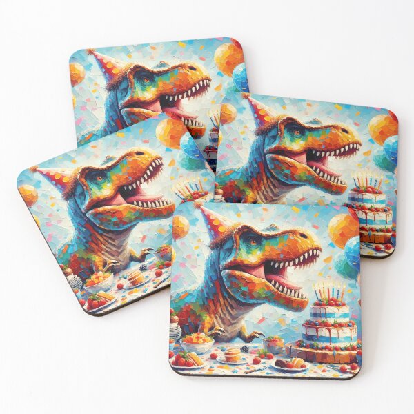 Item preview, T-Rex Happy Birthday designed and sold by TrexAmbassador.
