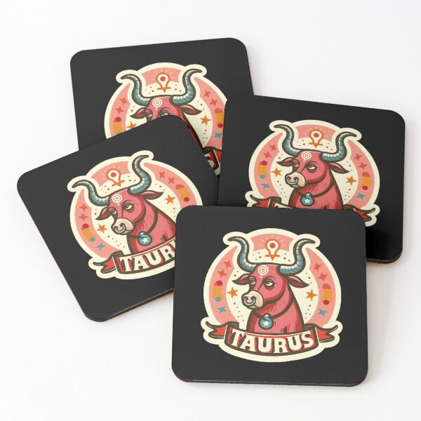 Item preview, Taurus Vintage – Retro Zodiac Art designed and sold by EuropeanPrints.