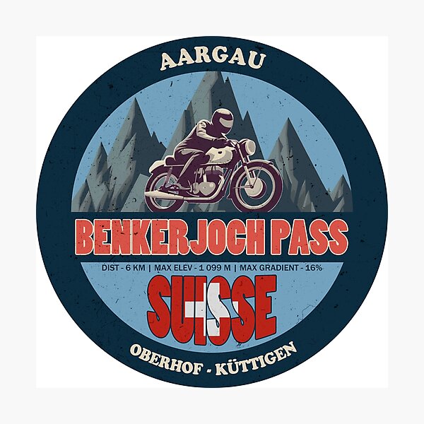 Item preview, Benkerjoch Pass, Aargau, Switzerland designed and sold by Wanderful-roads.