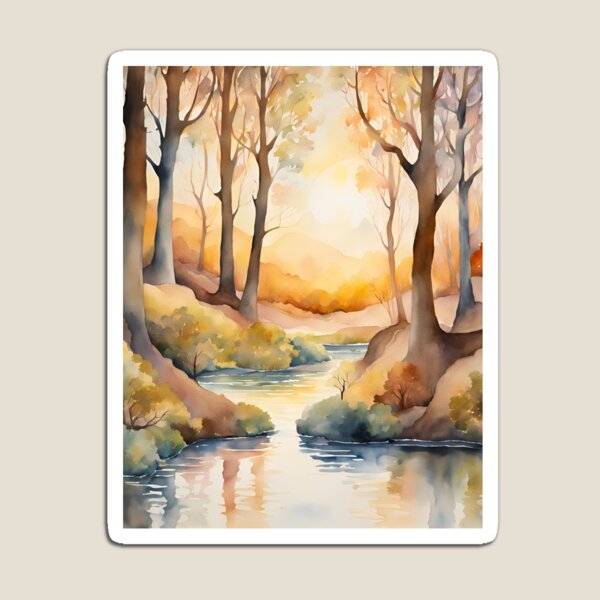 Item preview, Forest Sunrise designed and sold by HELLO TIGER.