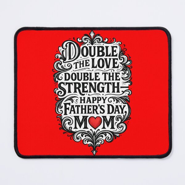 Item preview, Double the Love, Double the Strength – Elegant Father’s Day Gift for Mom designed and sold by Sepinik.