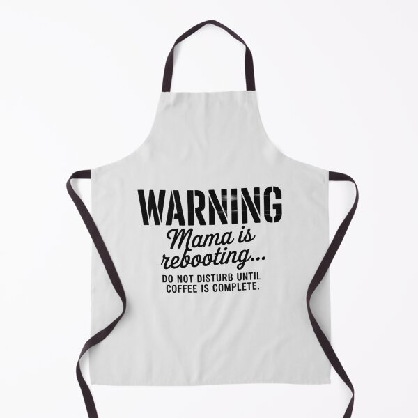 Item preview, Warning: Mama Is Rebooting designed and sold by Don't Crack Art.