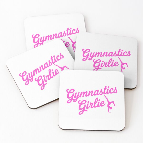 Item preview, Gymnastics Girlie. Pink Gymnast Girl designed and sold by PMCreative.