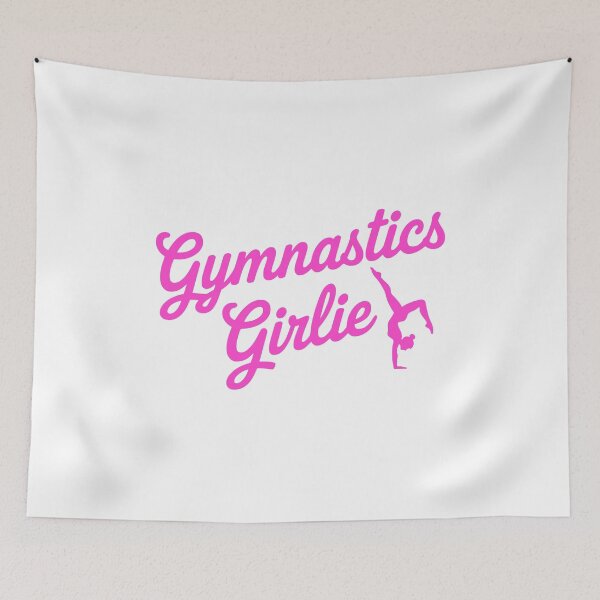 Item preview, Gymnastics Girlie. Pink Gymnast Girl designed and sold by PMCreative.
