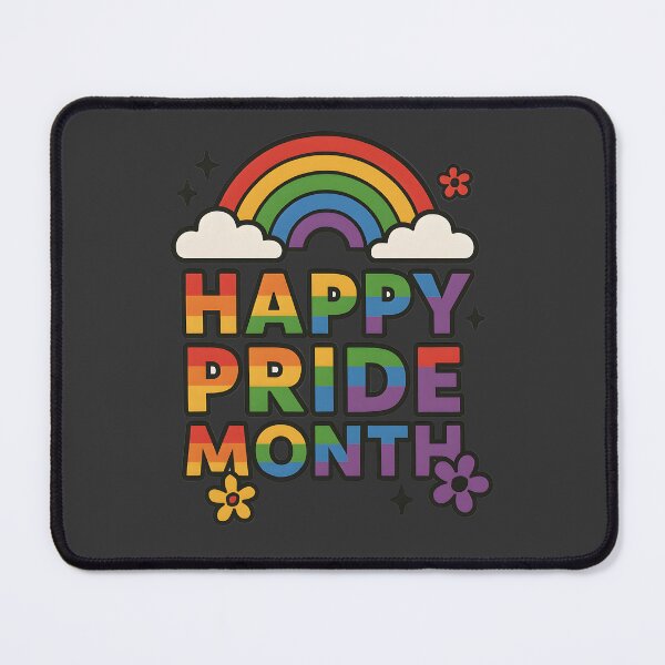Item preview, Pride Month Rainbow Flowers Design | LGBTQIA Celebration designed and sold by SparkJoy-Studio.