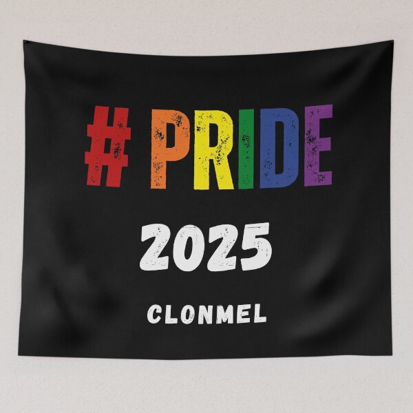 Item preview, Pride Clonmel 2025, Clonmel Pride 2025, Pride festival, Gay Festival, Pride 2025, Pride, Equal Rights,  designed and sold by PrideBeProud.