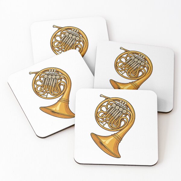Item preview, Cartoon French Horn designed and sold by PMI-Ltd.