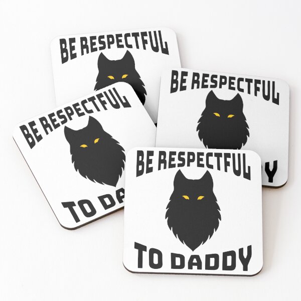 Item preview, Alpha Wolf Be Respectful To Daddy Funny Meme designed and sold by Guess4best.