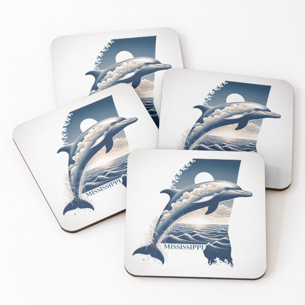 Item preview, Mississippi: Bottlenose Dolphin  designed and sold by CornerStone57.