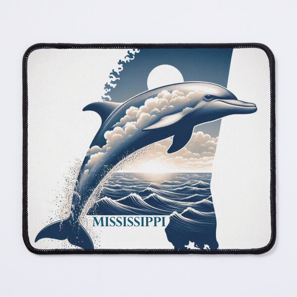Item preview, Mississippi: Bottlenose Dolphin designed and sold by CornerStone57.